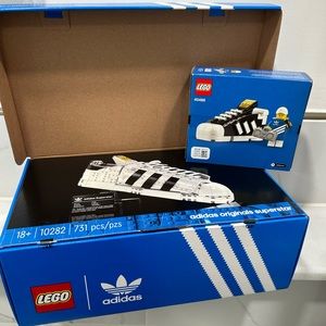 LEGO NIB Adidas 10282 and Mini 40486